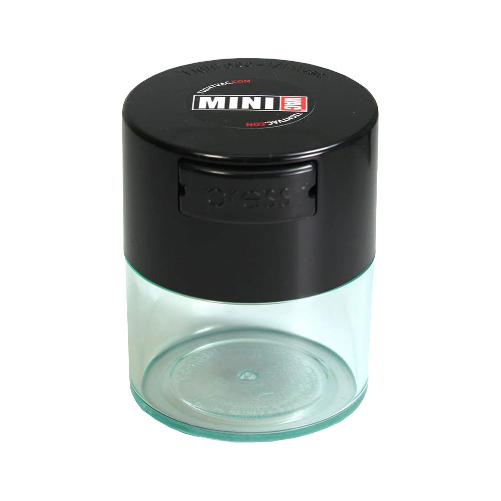 MiniVac Clear Airtight Storage Container - 2.9" / 10g - Discreet Smoker
