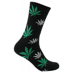 Mad Toro Socks | All Over Hemp Leaf - Discreet Smoker
