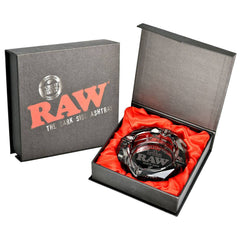 RAW Prism Glass Ashtray | 4.5" - Discreet Smoker