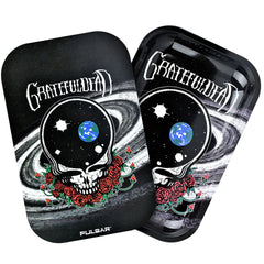 Grateful Dead x Pulsar Rolling Tray Kit | 11"x7" | Space Your Face - Discreet Smoker
