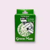 Green Man 100ct Pre-Rolled Tips Box - Discreet Smoker