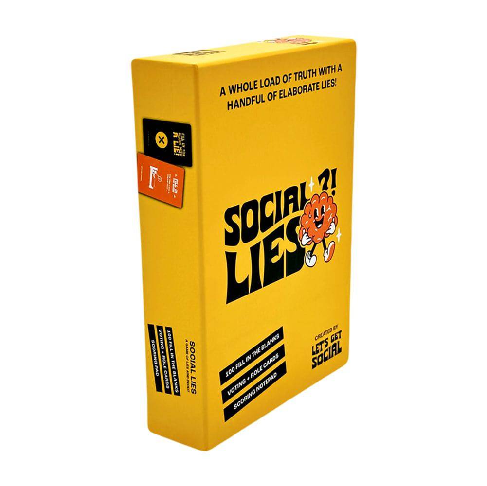 Social Lies Card Game - Discreet Smoker