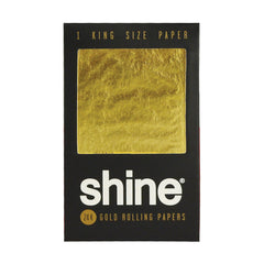 Shine 24K Gold Rolling Paper | Kingsize - Discreet Smoker
