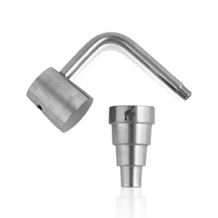 TITANIUM 6 IN 1 LONG NECK BANGER DAB NAIL - Discreet Smoker