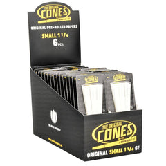 CONES by MountainHigh Pre-Rolled Cones | 1 1/4 | 6pc | 32pk Display - Discreet Smoker