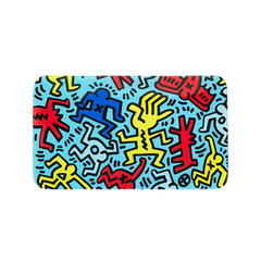 K. Haring Glass Rolling Tray