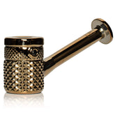 Twenties Collection Hand Pipe | Gold - Discreet Smoker
