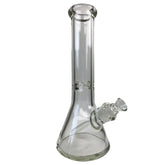 12" - 9mm Thick Glass OG Beaker Base Water Pipe - Discreet Smoker