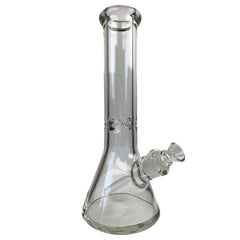 12" - 9mm Thick Glass OG Beaker Base Water Pipe - Discreet Smoker