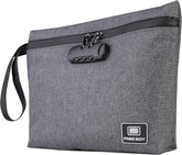 Durable Odor-Proof Stash Bag with Combination Lock - 11.8" x 8.6" Smell-Proof Storage Container