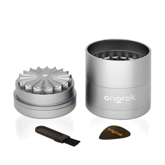 Ongrok 5 Pc Flower Tooth Storage Grinder - Discreet Smoker