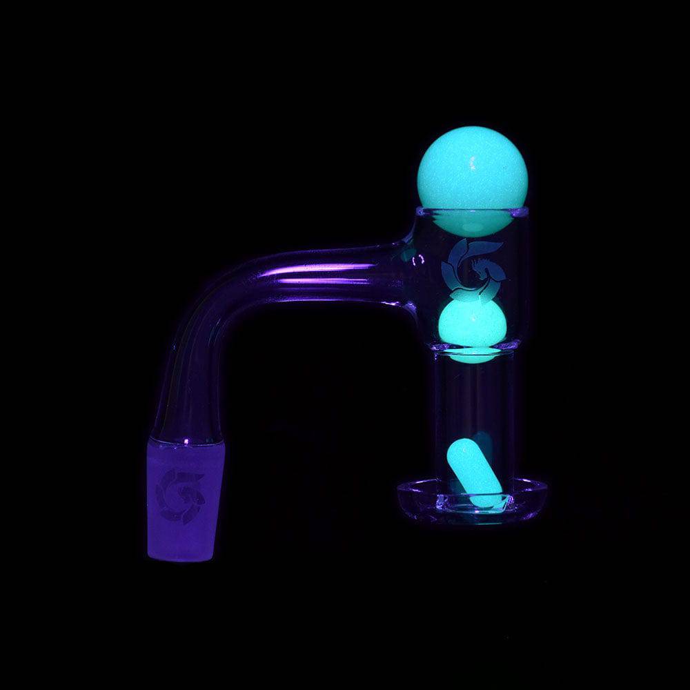 Glass House Mini Terp Vacuum Banger Kit - 14mm M / 90D - Discreet Smoker