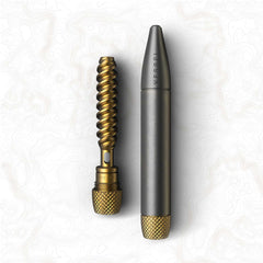 Helix pipe Gunmetal by vessel - Discreet Smoker