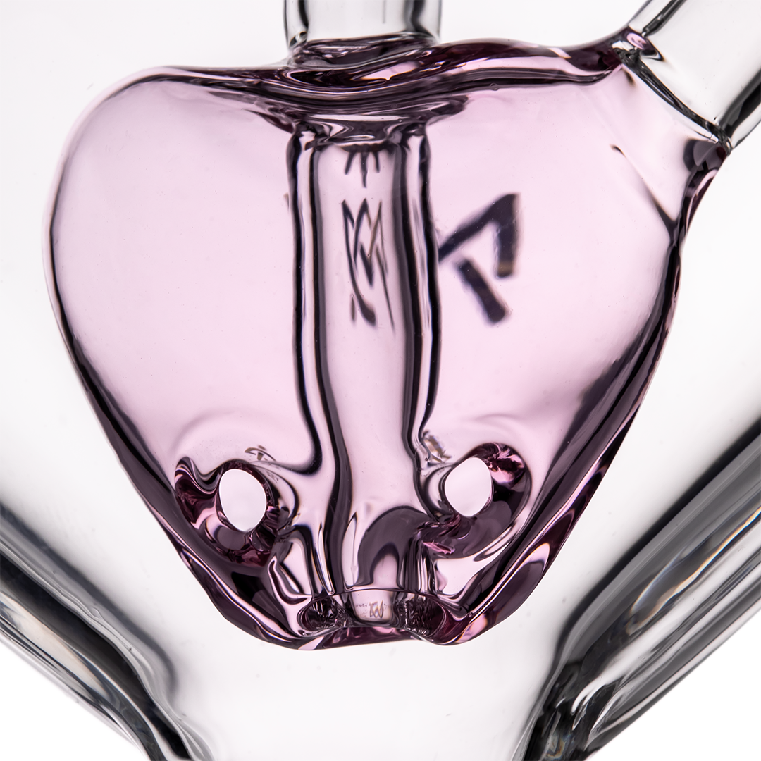 MJ Arsenal Melting Hearts Mini Dab Rig Valentine's Day - Discreet Smoker