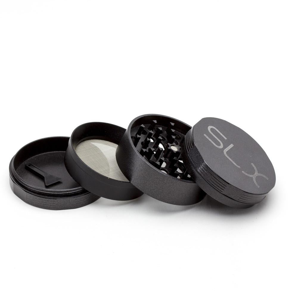 SLX Ceramic Coated Metal Grinder | 4pc | 2 Inch - Discreet Smoker