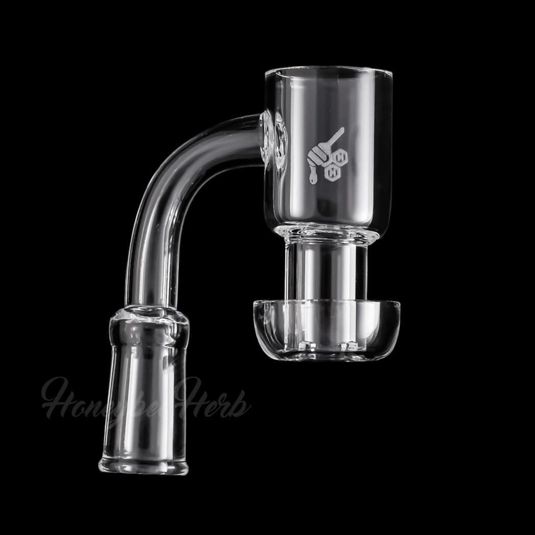 HONEYSUCKLE QUARTZ BANGER - 90° DEGREE | YL - Discreet Smoker