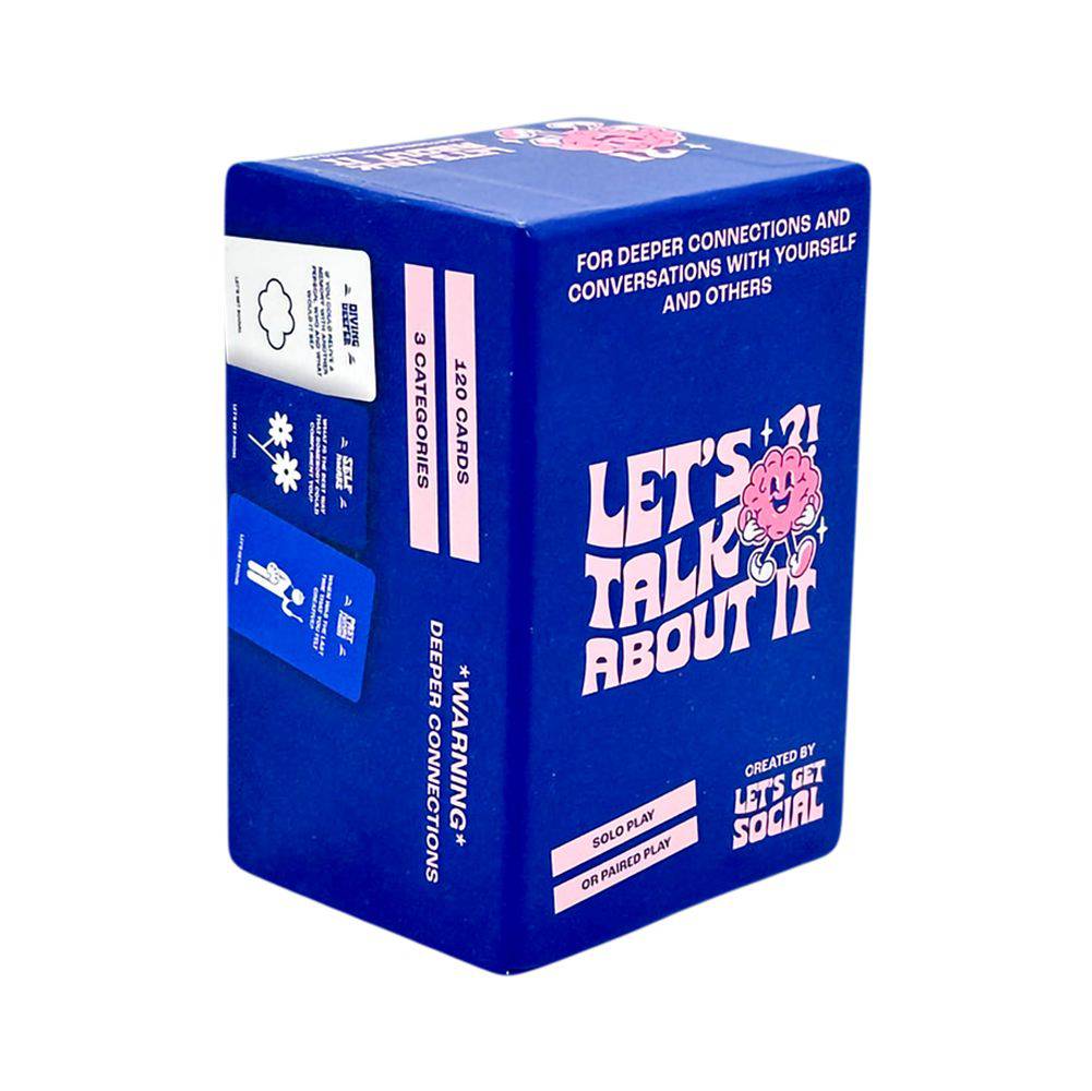 Let's Talk About It Card Game - Discreet Smoker