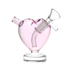From The Heart Glass Mini Bubbler - 3" / 10mm F - Discreet Smoker
