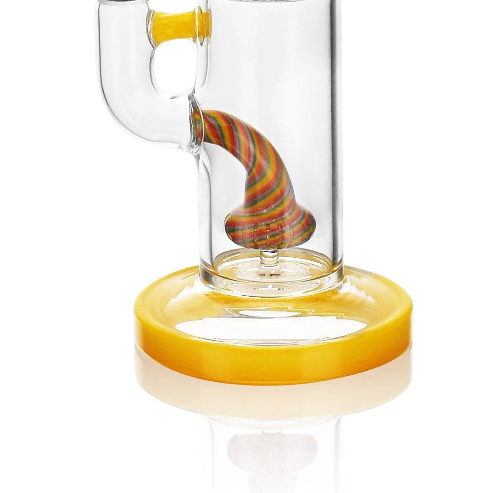 High Society | Cygnus Premium Wig Wag Waterpipe (Turquoise) - Discreet Smoker