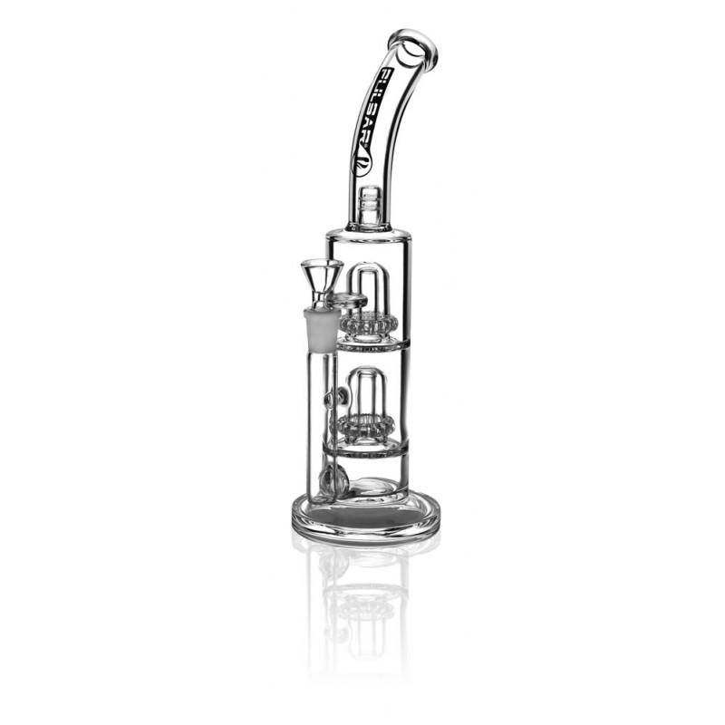 Pulsar Double Showerhead Bong - Discreet Smoker