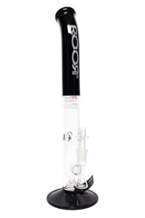 ROOR Tech Bent-Neck Stemless Straight Tube Bong – 18″ - Discreet Smoker