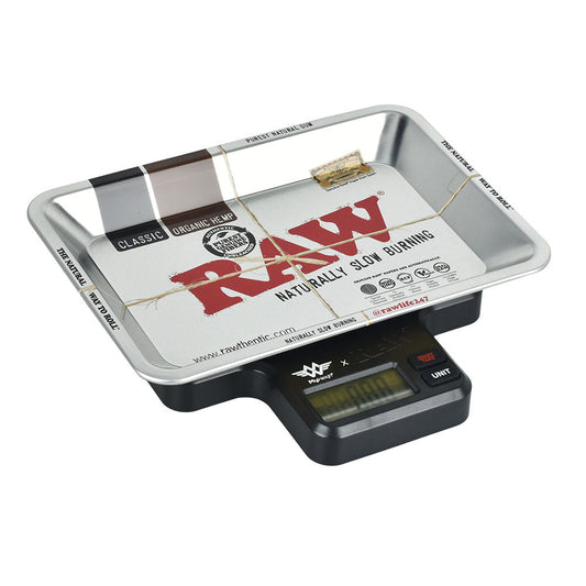 RAW X My Weigh Tray Scale - 1000g / Variable Precision - Discreet Smoker