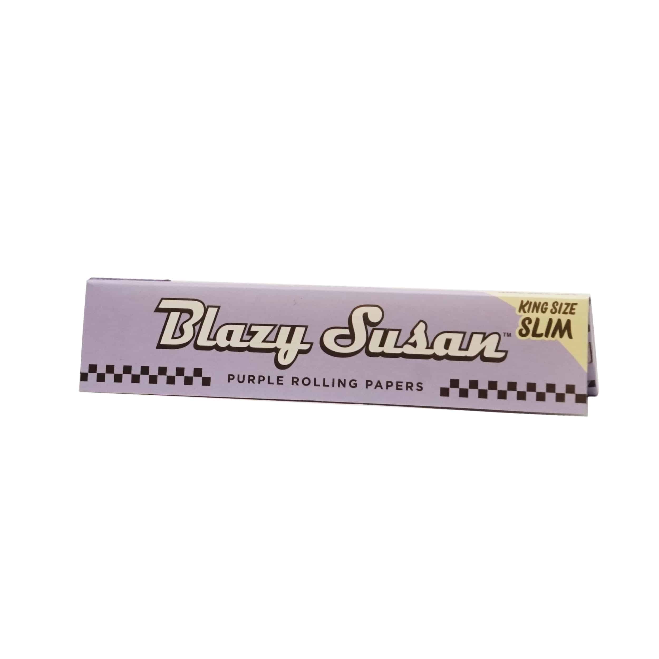 Blazy Susan Purple Rolling Papers - Discreet Smoker