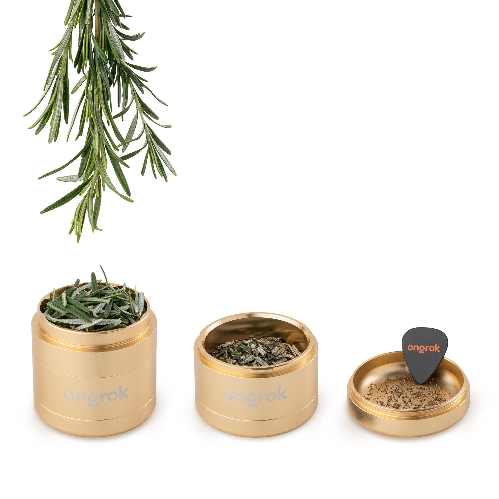 Ongrok Premium 4 Piece EZ Grinder - Discreet Smoker
