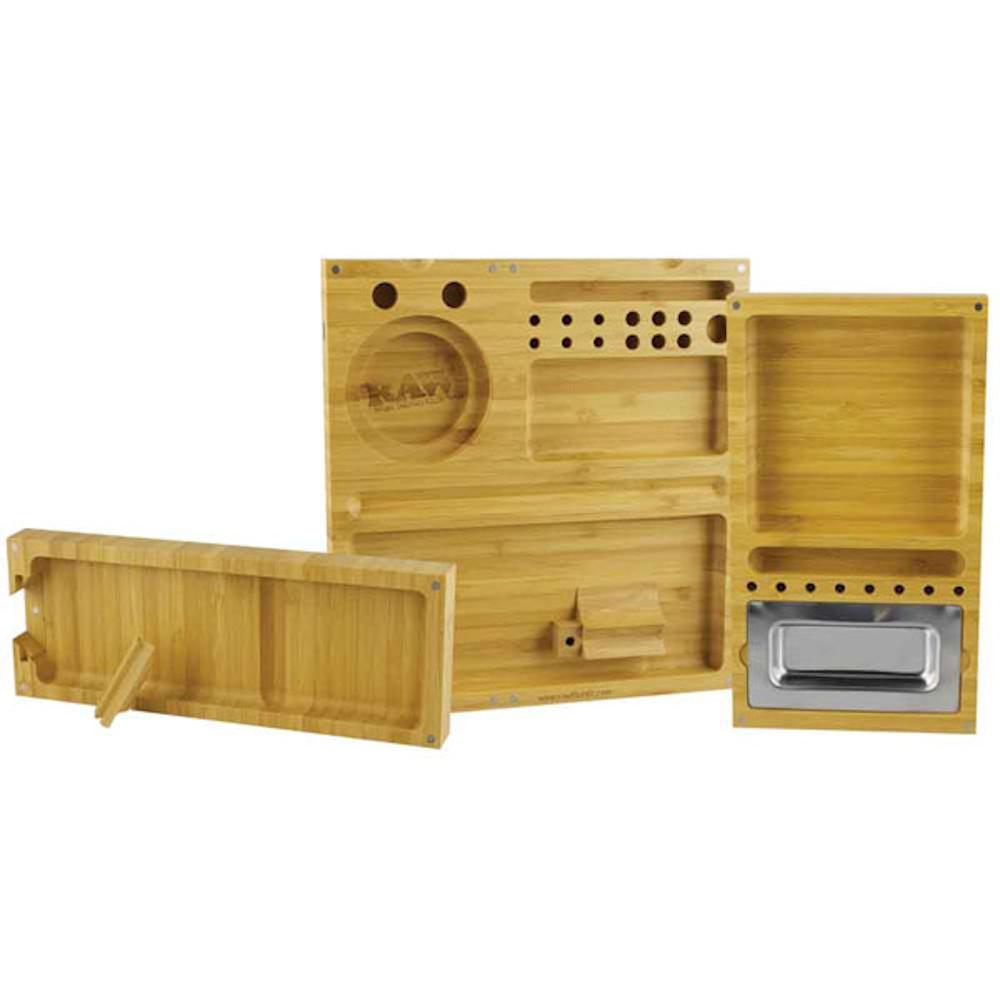 RAW Triple Flip Rolling Tray - Discreet Smoker