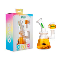 Ooze Glyco Bong Glycerin Chilled Glass Water Pipe - Discreet Smoker