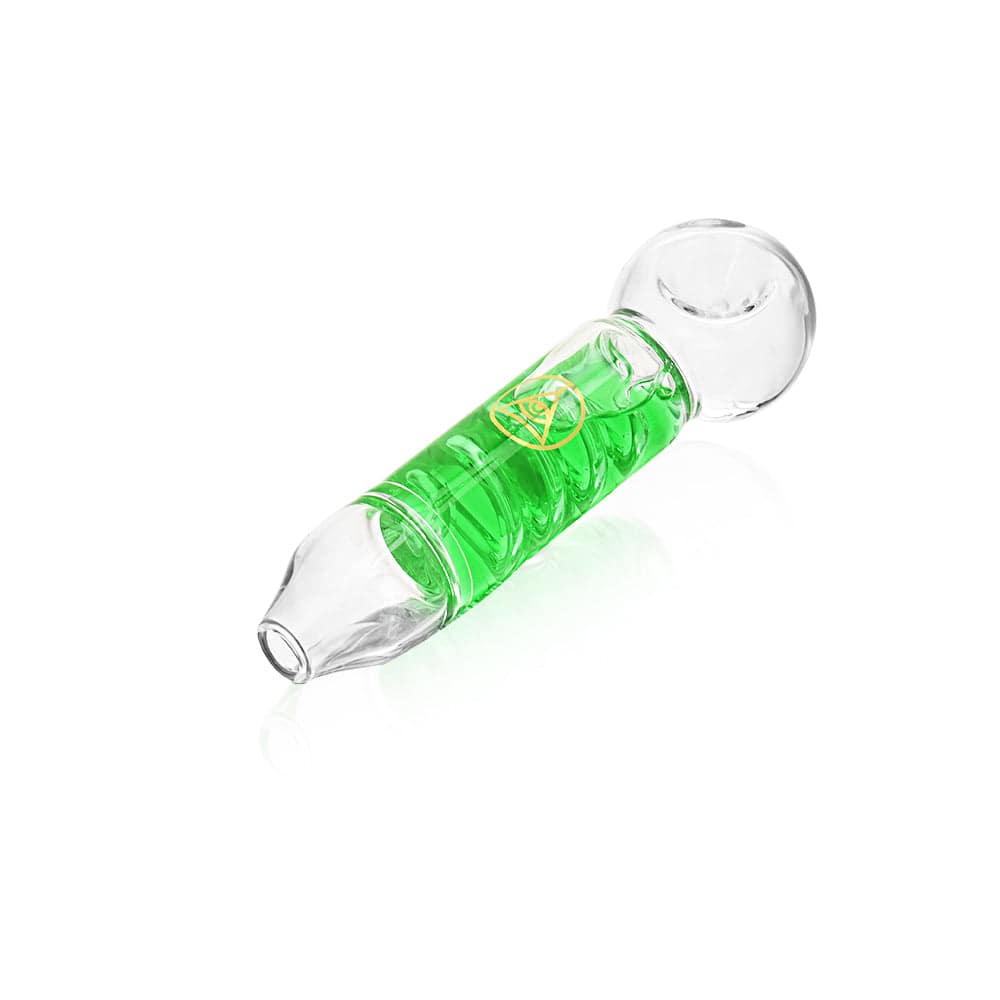 Ritual Smoke - Blizzard Glycerin Spoon - Green - Discreet Smoker