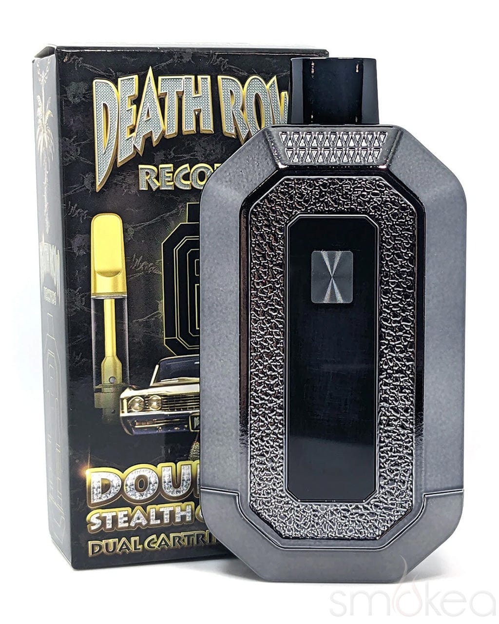 Death Row Records Double C Dual Cartridge Battery - Discreet Smoker