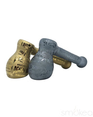 Death Row Records Metallic Etched Hammer Pipe - Discreet Smoker