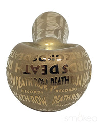Death Row Records Metallic Etched Spoon Pipe - Discreet Smoker