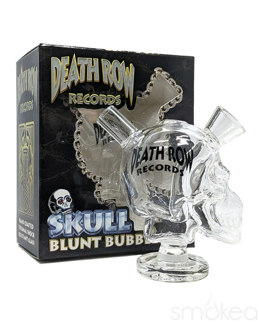 Death Row Records Skull Blunt Bubbler - Discreet Smoker