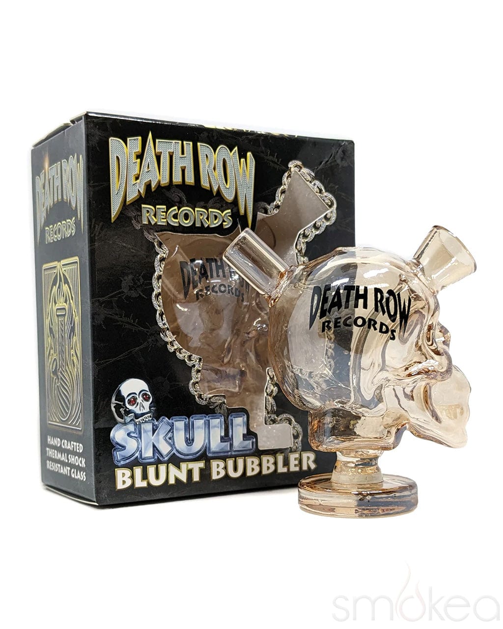 Death Row Records Skull Blunt Bubbler - Discreet Smoker