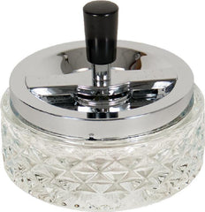 Glass Spinning Ashtrays | 4.75 Inch - Discreet Smoker