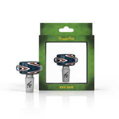 BASIN ZIG ZAG STIPPED FLOWER BOWL - Discreet Smoker