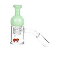 Pulsar Quartz Banger w/ Helix Carb Cap - Discreet Smoker