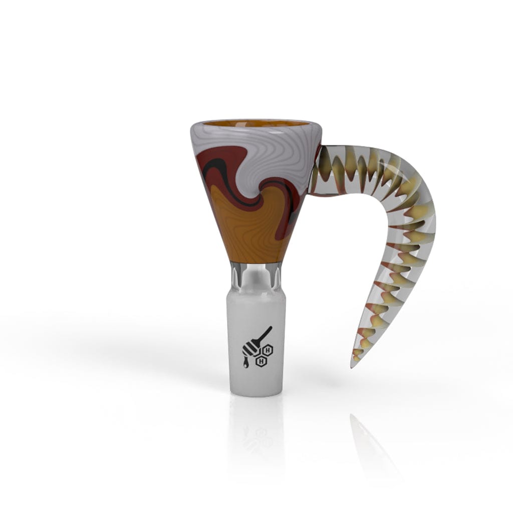 MARTINI SPLASH HORN PULL BONG SLIDE - Discreet Smoker
