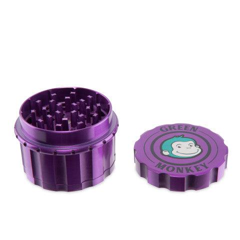 Green Monkey Grinder - Javan 4pc - 63mm - Discreet Smoker