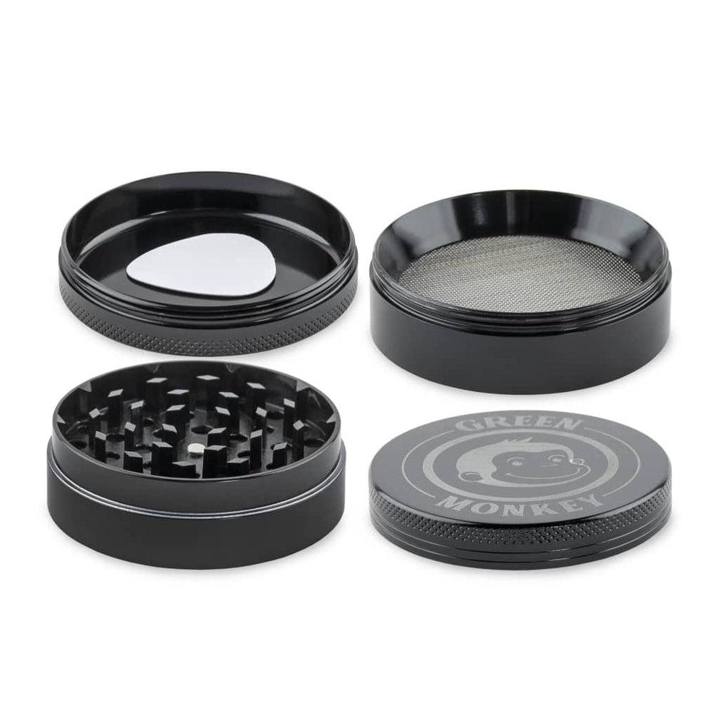 Green Monkey Grinder - Capuchin 4pc - 63mm - Discreet Smoker