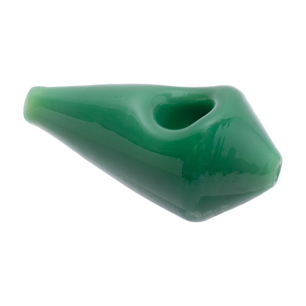 DIAMOND GLASS HAND PIPE - Discreet Smoker