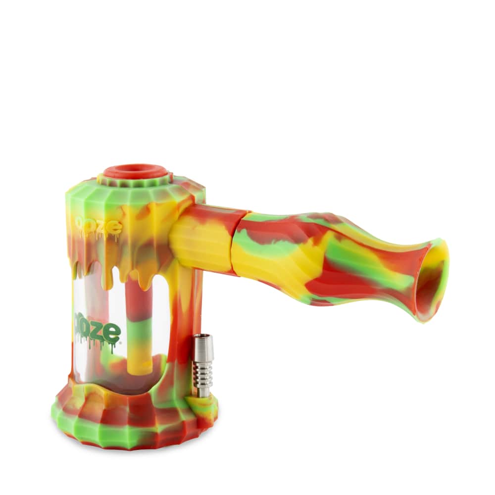 Ooze Clobb Silicone Water Pipe and Dab Straw - Discreet Smoker