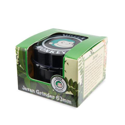 Green Monkey Grinder - Javan 4pc - 63mm - Discreet Smoker