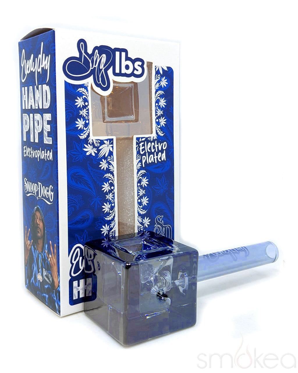Dogg lbs Everyday Electro Plated Cube Pipe - Discreet Smoker