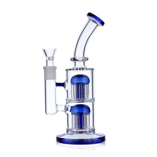 DOUBLE TREE PERC RIG - Discreet Smoker