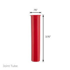 Loud Lock 95mm Plastic Joint Tubes – 1000ct – Assorted - Discreet Smoker