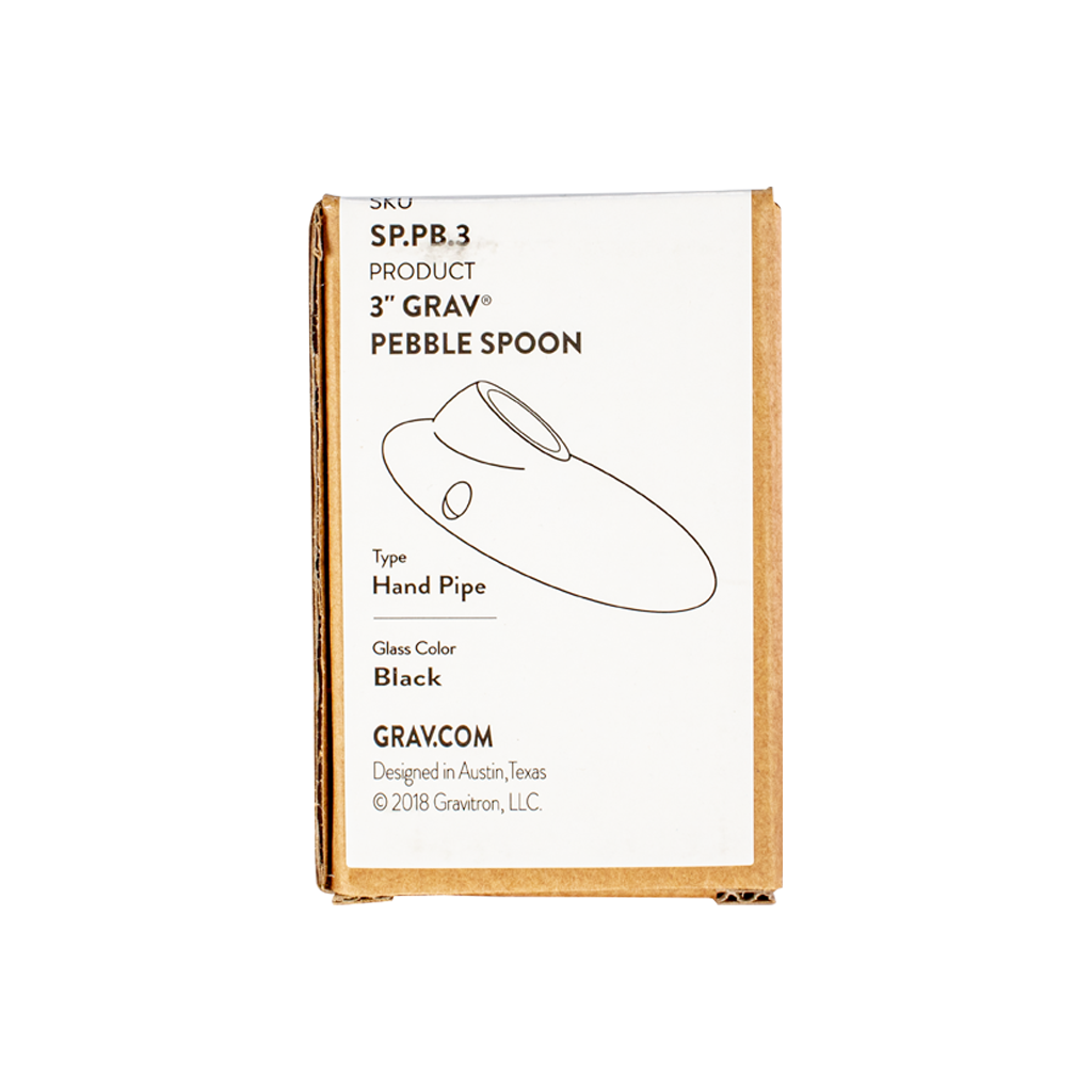 Grav Pebble Spoon Pipe - Discreet Smoker