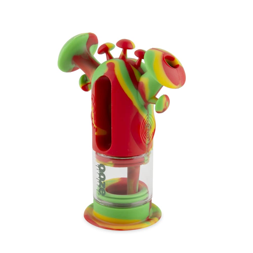Ooze Trip Pipe Silicone Bubbler - Discreet Smoker
